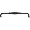 Jeffrey Alexander 18" Center-to-Center Matte Black Audrey Appliance Handle 278-18MB - alternate 10